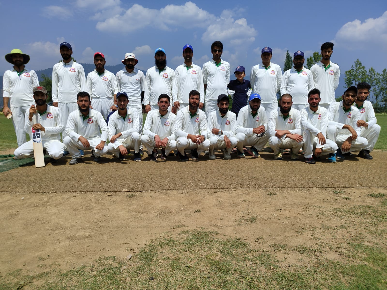 Department of Physical Education & Sports organizer a cricket 🏏match between Staff members of GDC Sogam vs Students of the College on 28-June-2022